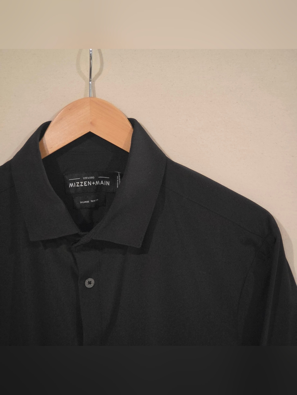 Mizzen + Main Leeward Collection Trim Fit Button Down XL